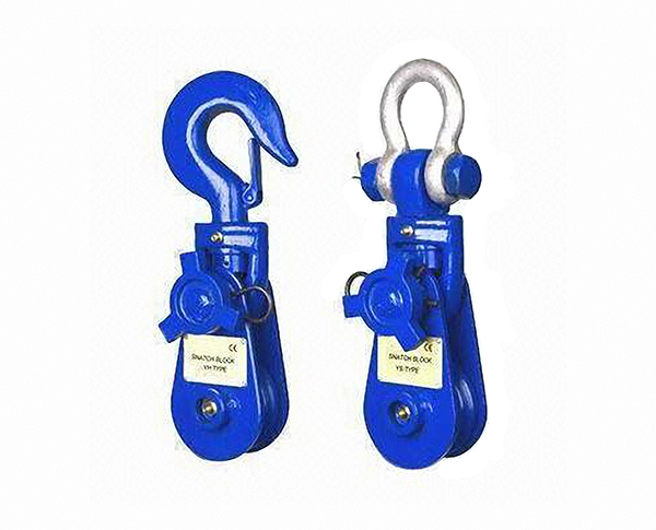 JTPB-B Type Heavy Duty Snatch Pulley(hook Type)