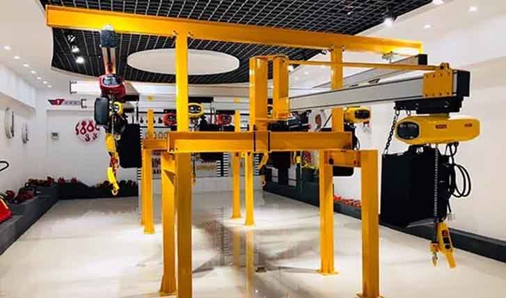 [Focus on Canton Fair] Jinteng electric hoist attracts attention