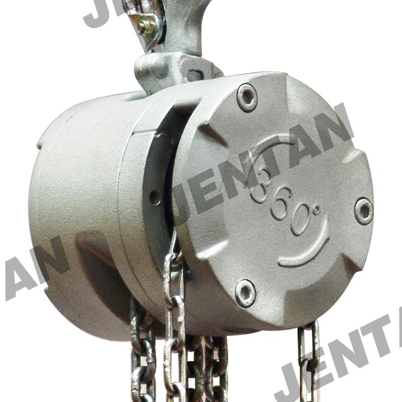 VX hoist hand chain and load chain display – mini model