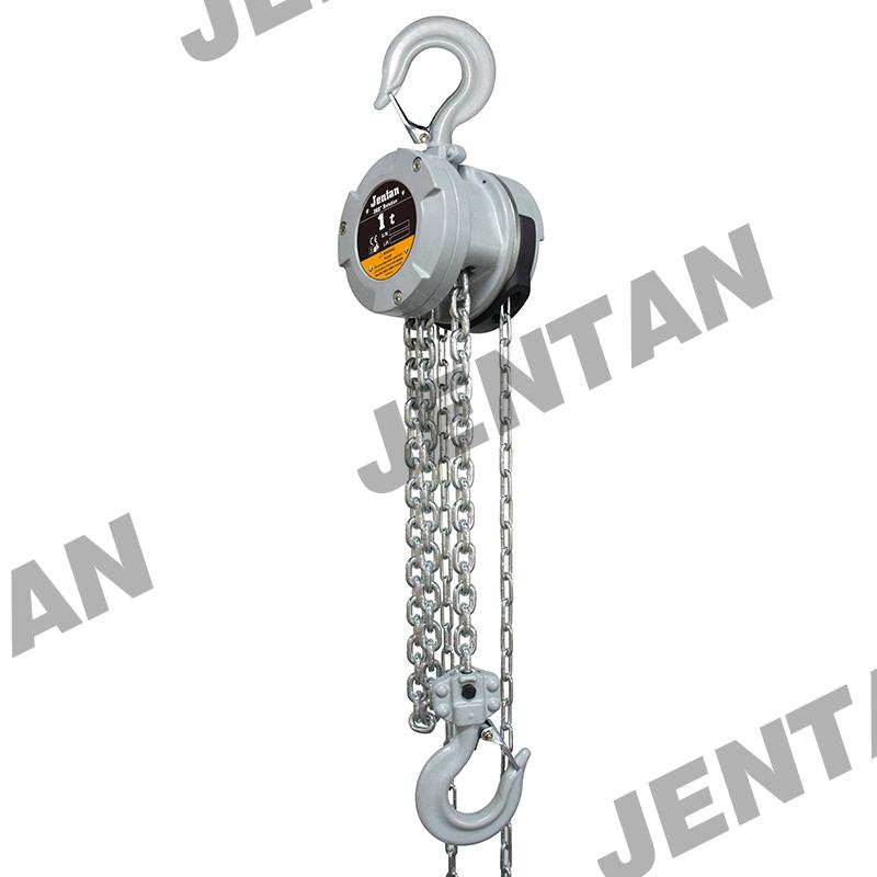 Side View of JTVX Manual Chain Block with 360 Rotation