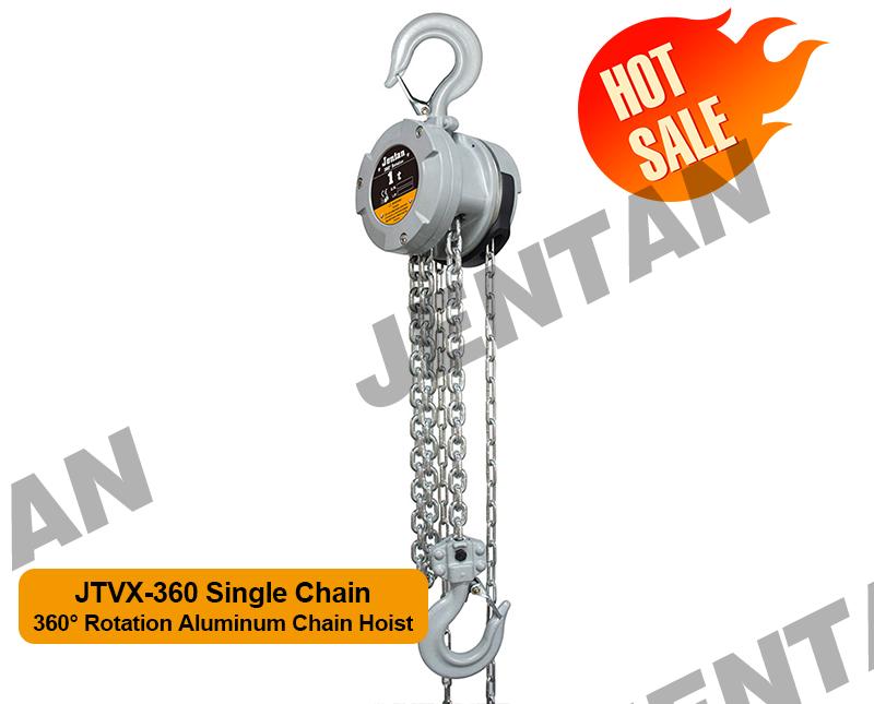 JTVX-360° Aluminum Mini Chain Hoist
