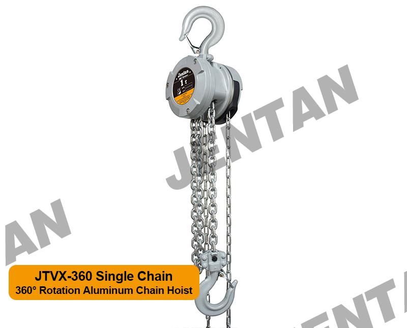 JTVX 360 Rotation 1T Aluminum Chain Hoist