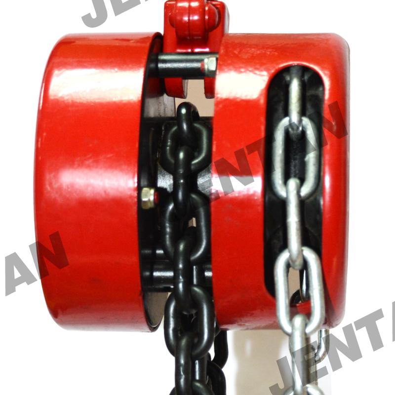 Ergonomic hand chain wheel of SK Eco Round Chain Hoist
