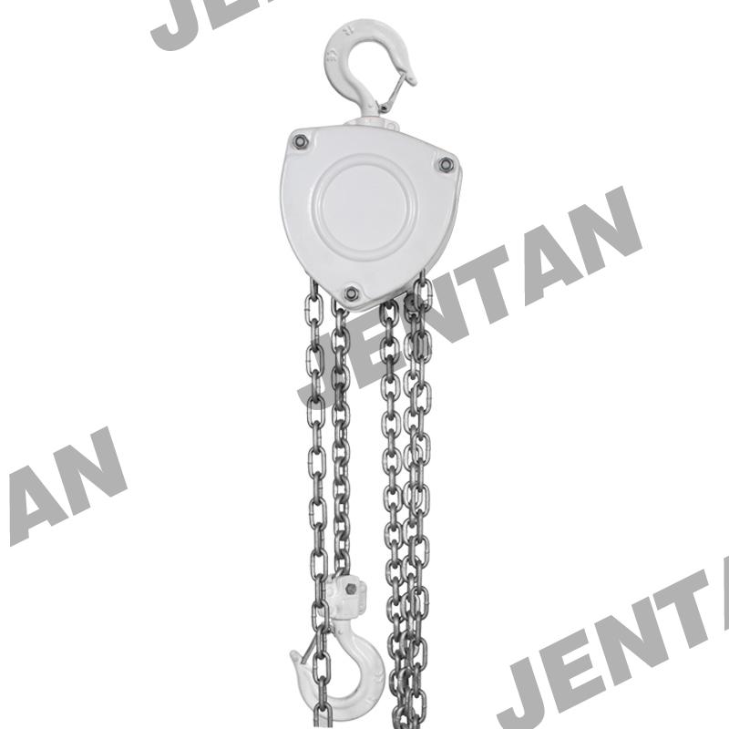 Durable chain hoist designed for harsh coastal use