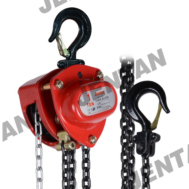 Rotating alloy top hook on VD Chain Hoist
