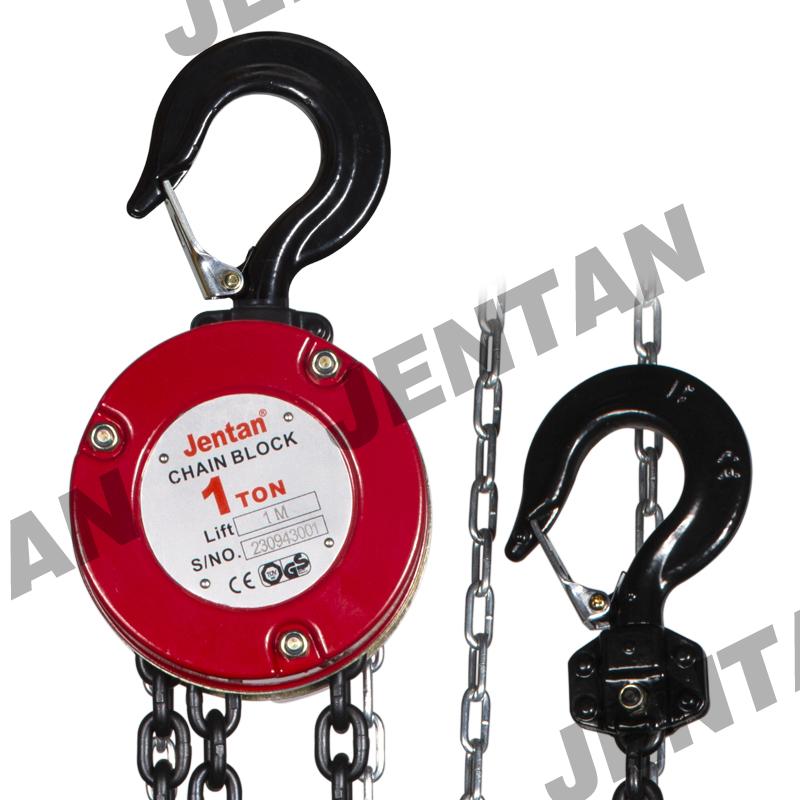 Left side of VSK manual chain hoist