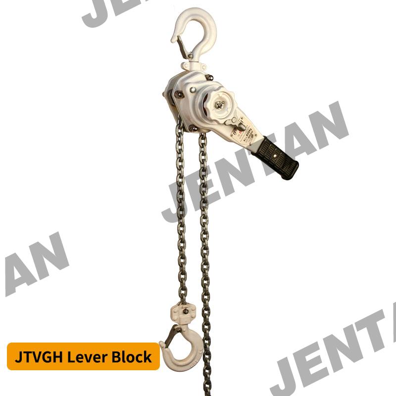 Corrosion resistant subsea lever hoist with copper-plated hook
