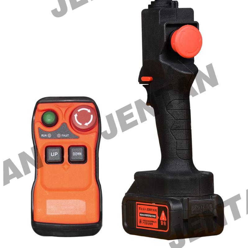 Forged hook and T8 chain of JTVBS-Li mini electric hoist