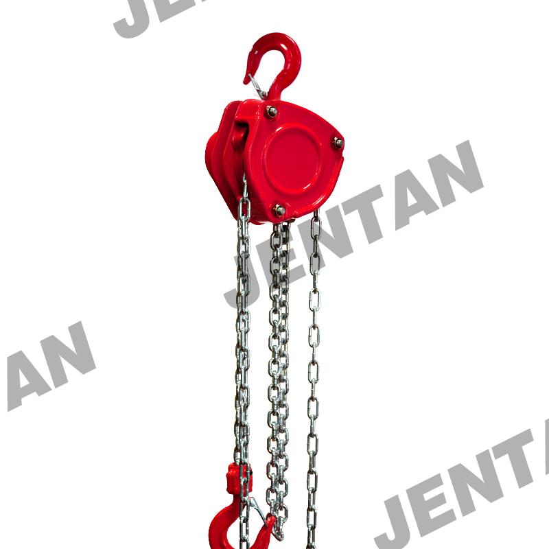 Side view of VS-B Chain Hoist with reinforced steel housing