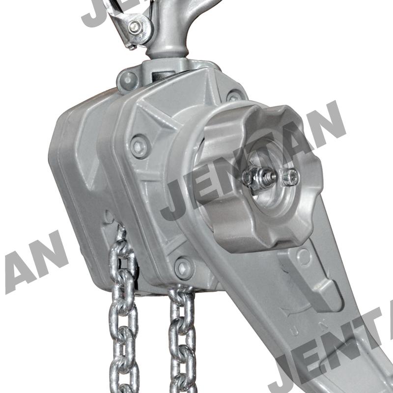 JTAGP Lever Hoist lifting in overhead confined space