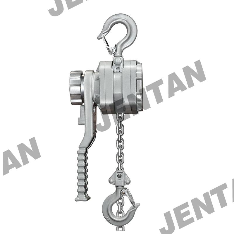 Side profile of JTAGP compact manual lever hoist
