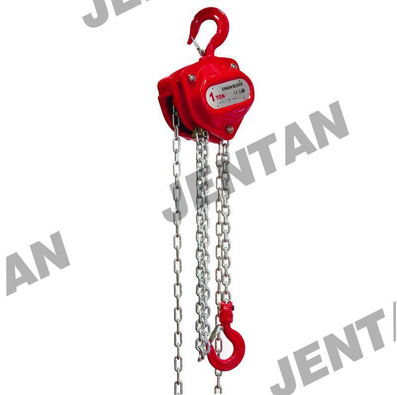 Front view of JTVU-E (VS-B) Chain Hoist