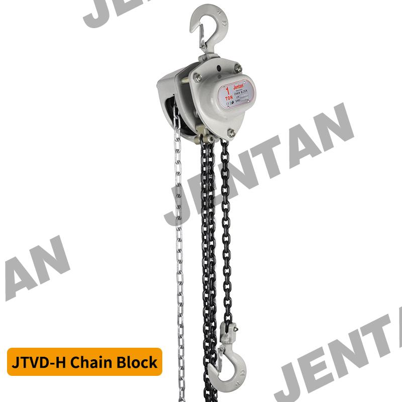 Marine-grade corrosion resistant chain hoist with Dacromet finish