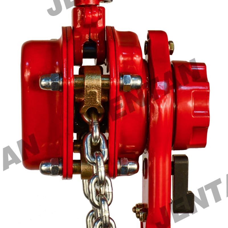 Operating JTVGP Lever Block in confined space for easy lifting