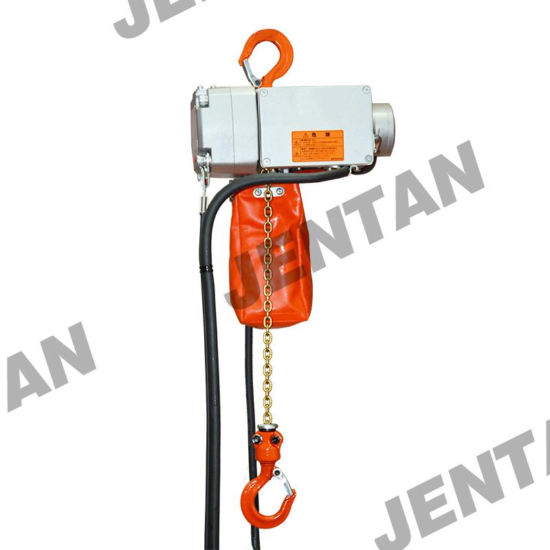Compact Hook Distance of 280mm on Mini Electric Hoist