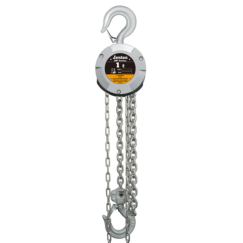 JTVX 360 aluminum China chain hoist front view