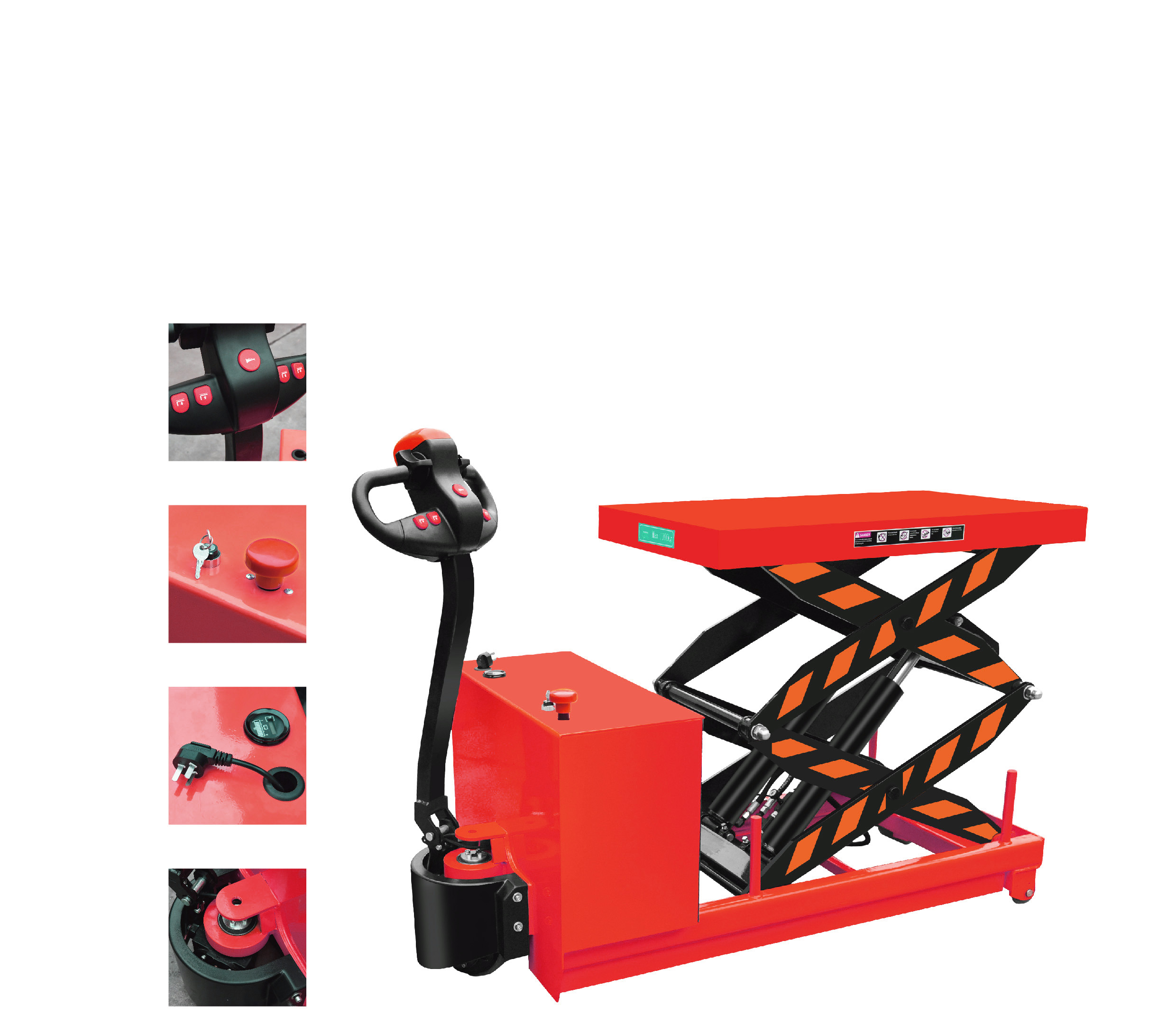 JTET500S All full electric table truck series