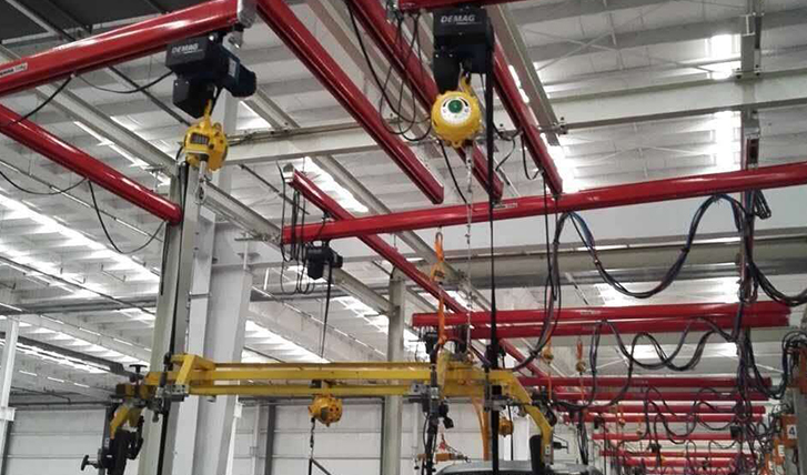 Jentan JTEC-VF Electric Chain Hoist with Electric Motor Trolley: Fully Powered Material Handling Solution