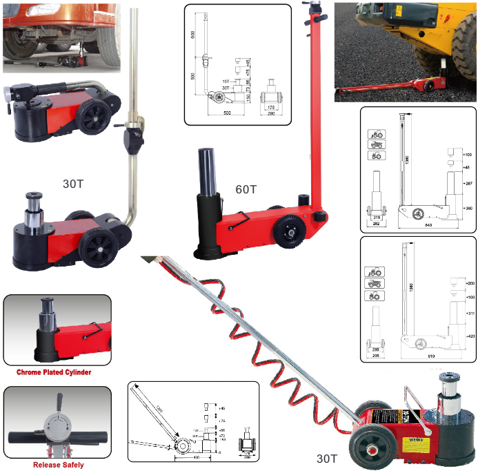 Pneumatic Jack (for common）