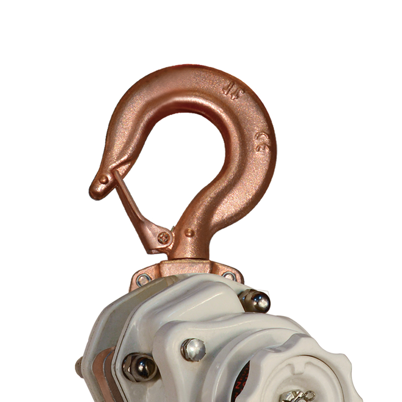 double load chain guide rollers on VG-B industrial lever hoist