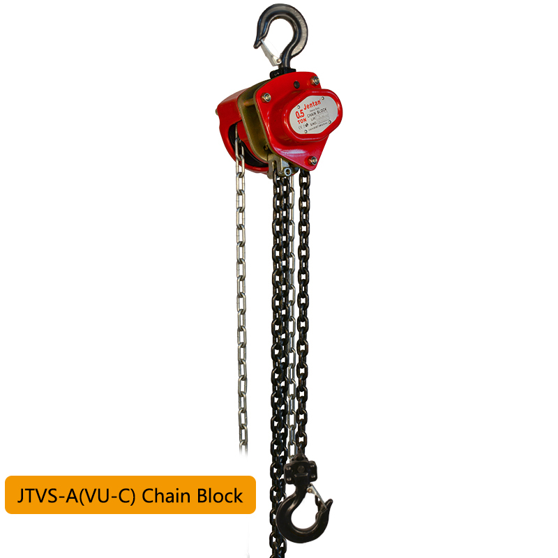 Front view of JTVS-A Chain Hoist