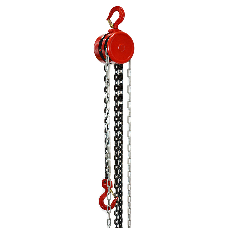 Side profile of SK Eco Round Chain Hoist with low headroom