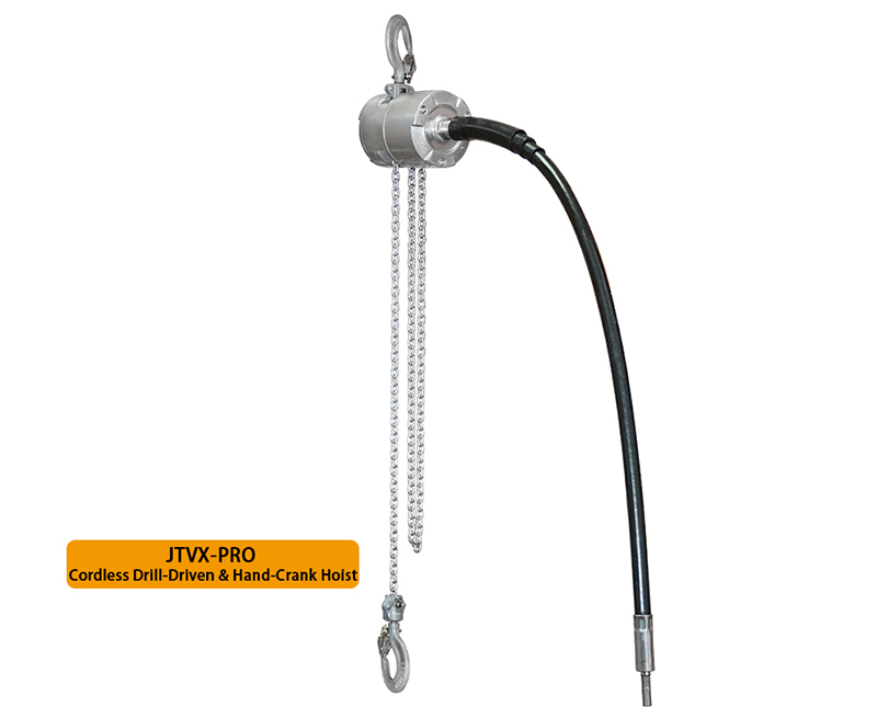JTVX-Pro Aluminium Multi-Driven Chain Hoist