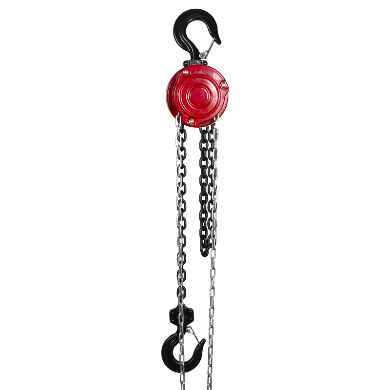 Side view of JTVSK manual chain hoist from China Chain Hoist Manufacturer