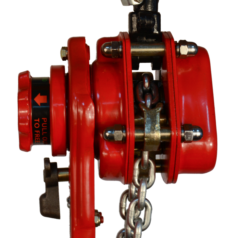 Clutch Hand Wheel Safety System for VG Ratchet Lever Hoist