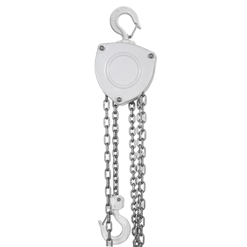 Durable chain hoist designed for harsh coastal use