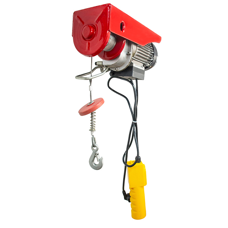 Mini electric wire rope hoist lifting mechanism