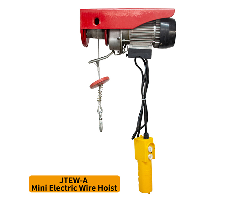 JTEW-A Mini Electric Wire Rope Hoist for Light Lifting