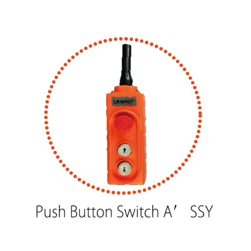 JTXG-T electric mini winch separate power and pendant control ports