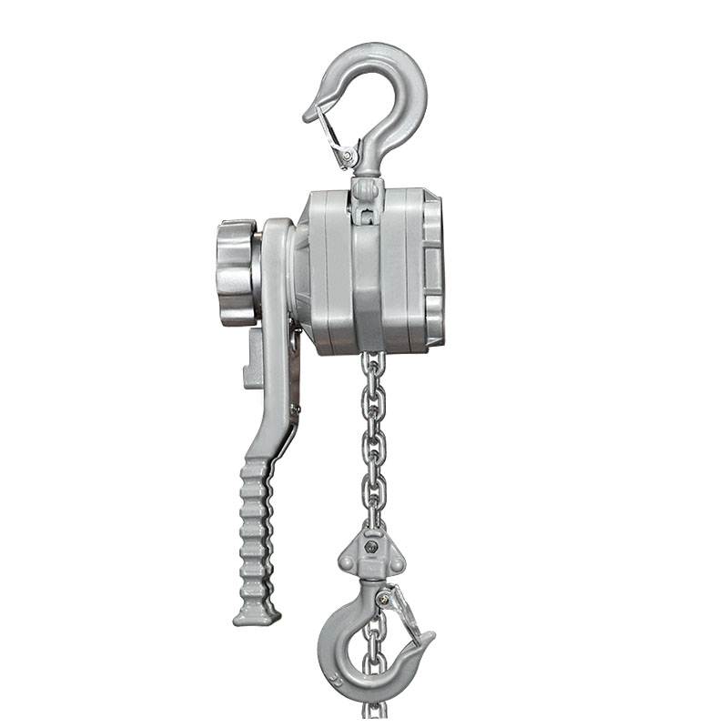 Side profile of JTAGP compact manual lever hoist