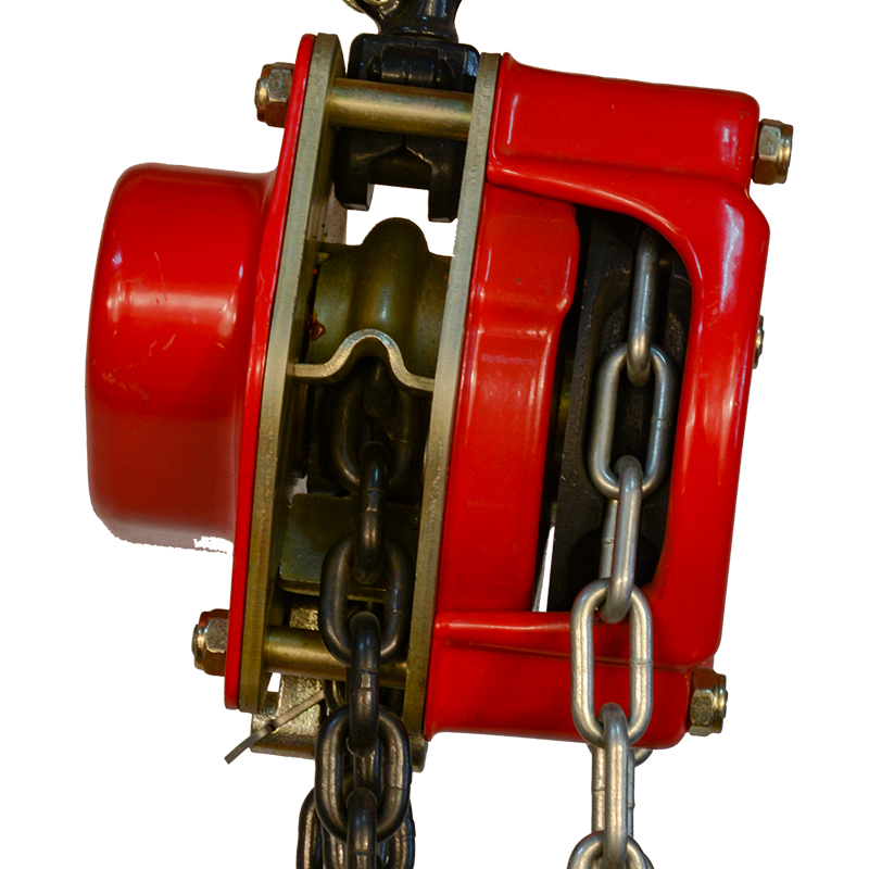 Hand chain wheel with optimized groove