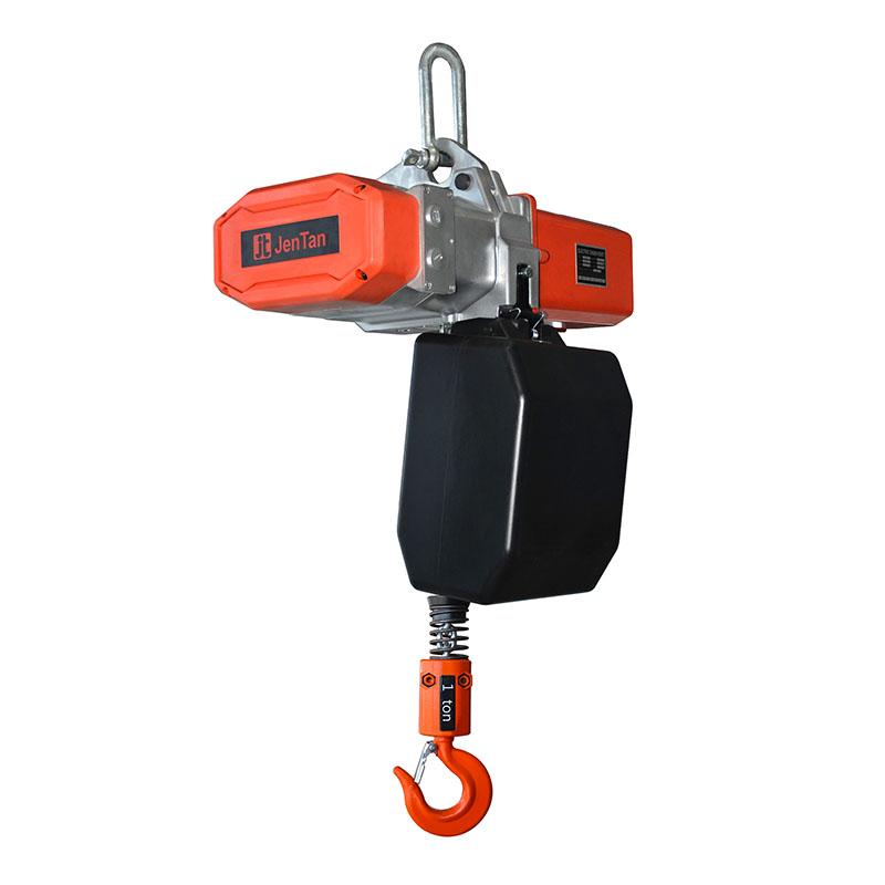 portable lithium chain hoist lifting hook