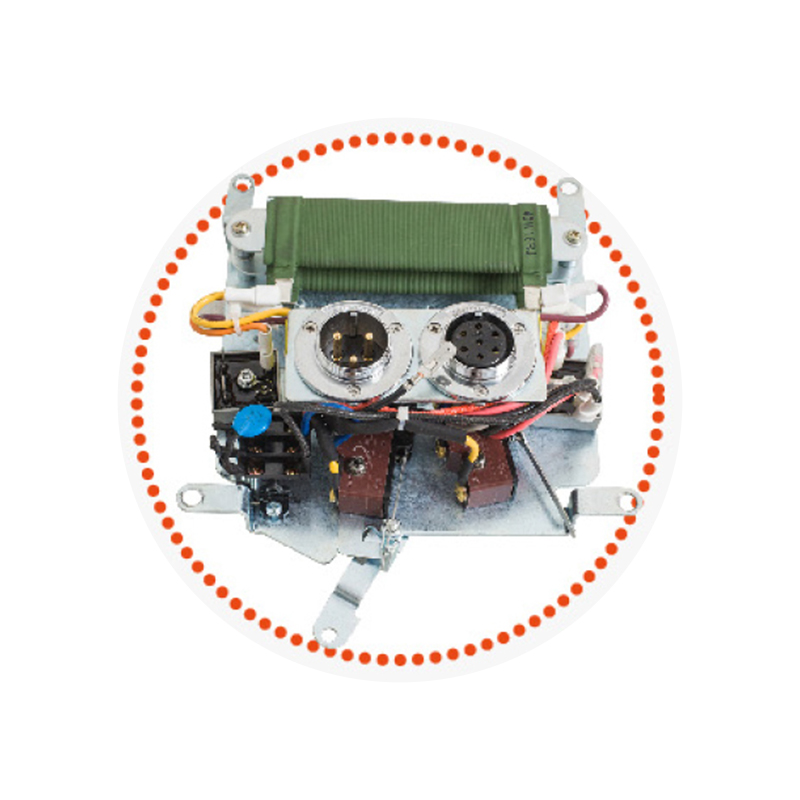 dual-port electric mini winch with separate power and control connections