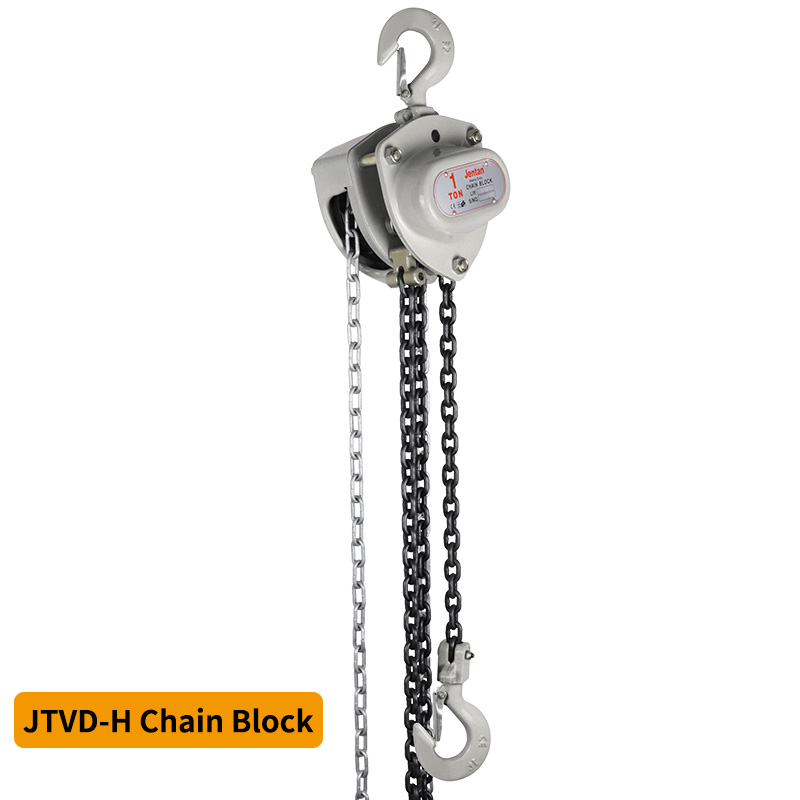 Marine-grade corrosion resistant chain hoist with Dacromet finish