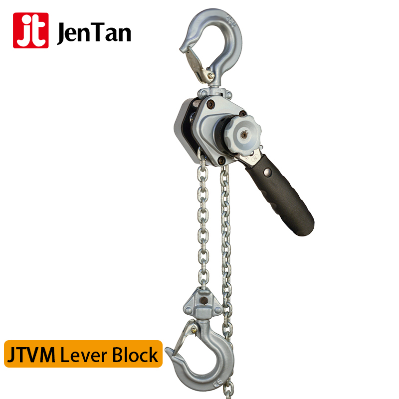 Front view of JTVM Aluminum Lever Hoist made by China Chain Hoist Manufacturer