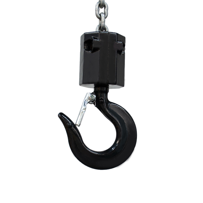 Internal transmission and chain guide of JTQD air chain hoist