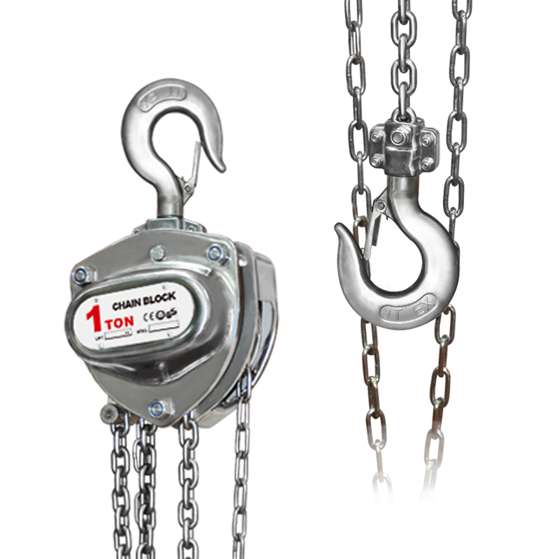 Corrosion Resistant Hoist with Stainless Steel Load Hook