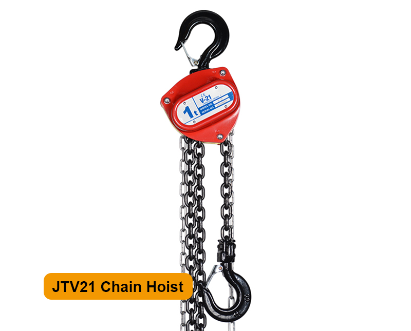 JTV21 Light-weight Chain Hoist for Portable Lifting Tasks