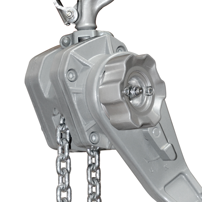 JTAGP Lever Hoist lifting in overhead confined space