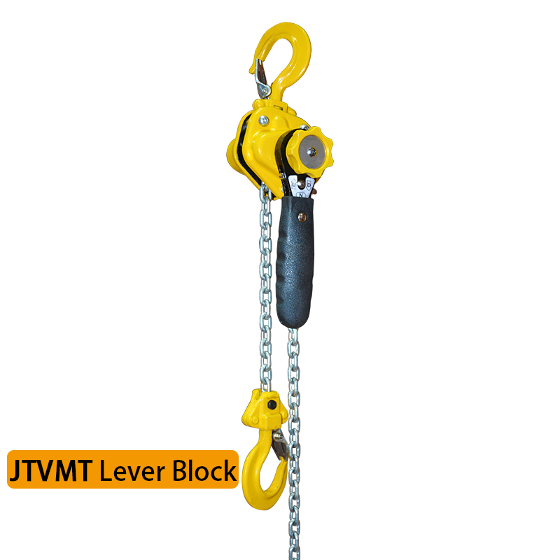 Mini iron lever hoist 250kg front view for mining