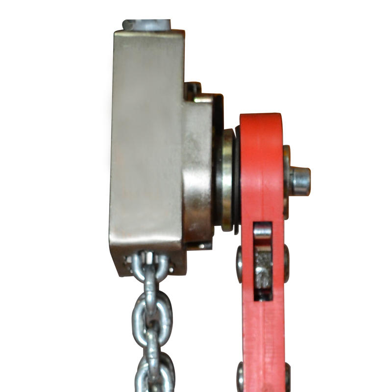 Anti-damage bottom hook of gearless lever hoist