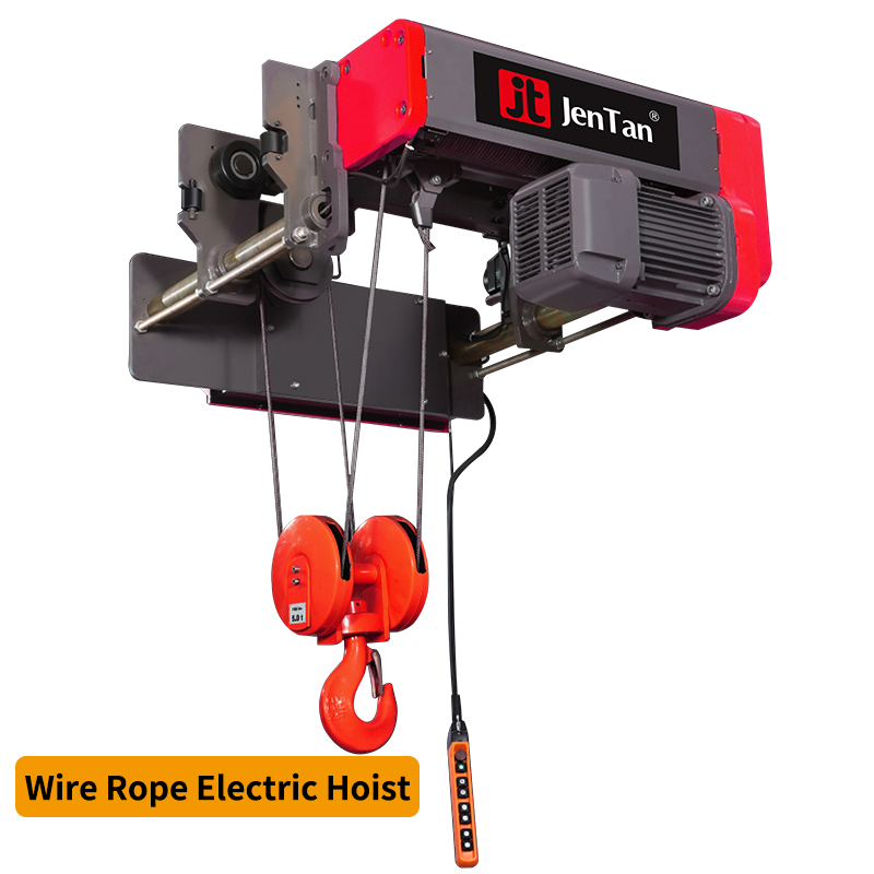 JTEC-G electric wire rope hoist with frequency converter for industrial lifting