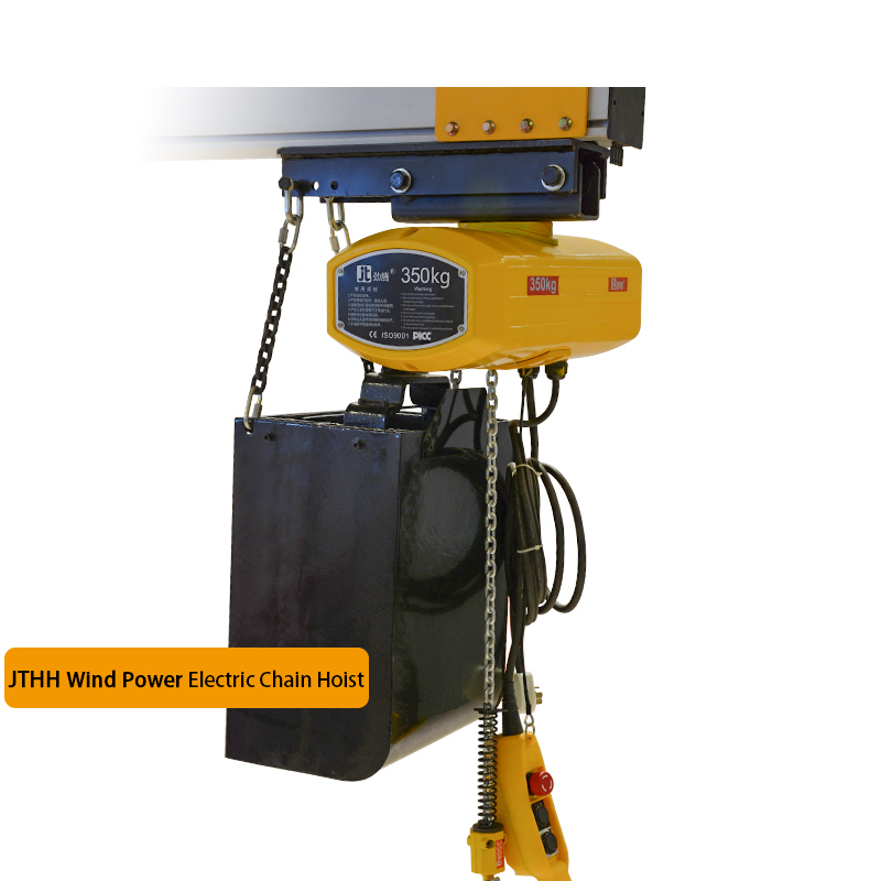 Electric hoist for wind turbine application