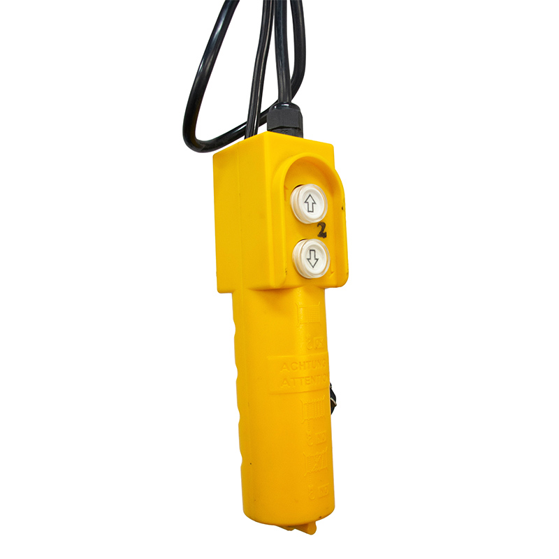 Mini electric wire rope hoist used for workshop material handling