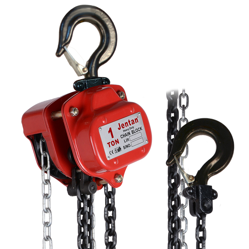 Forged top hook with latch on VC-A Chain Hoist