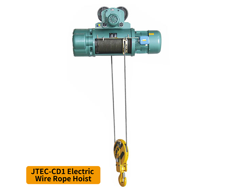 JTEC-CD1/MD1 Electric Wire Rope Hoist – Efficient and Durable Lifting Solutions